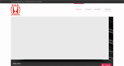 Desktop Screenshot of pilehonda.com